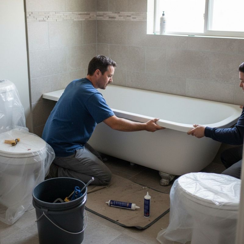 Local Tub Installation pros at work