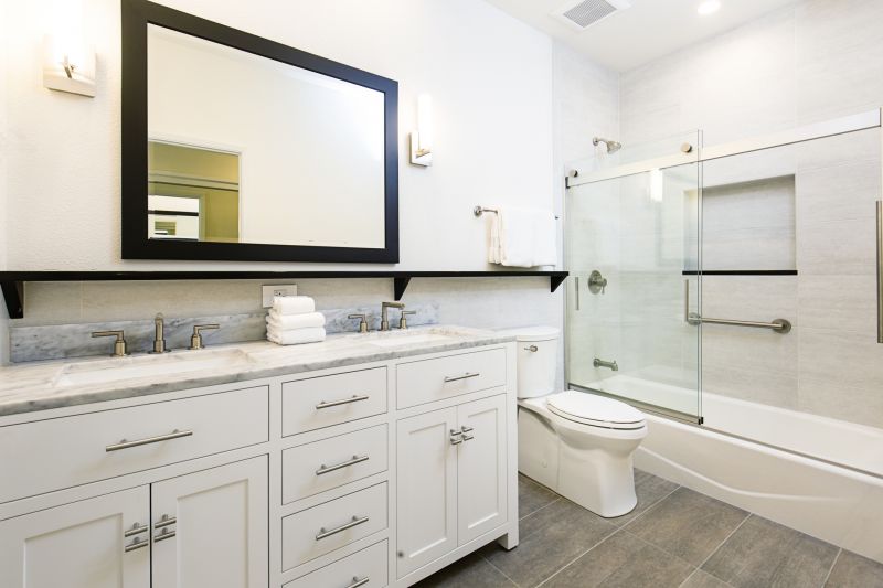 Contemporary Vanity and Fixtures