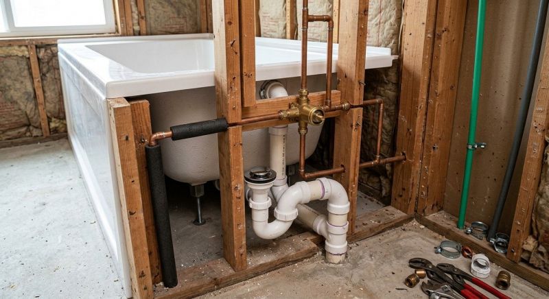 Large Bathtub Installation in Bucks County, PA